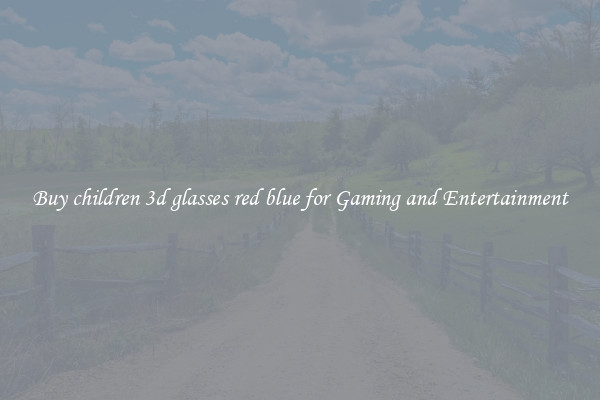 Buy children 3d glasses red blue for Gaming and Entertainment