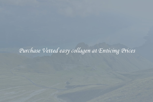 Purchase Vetted easy collagen at Enticing Prices