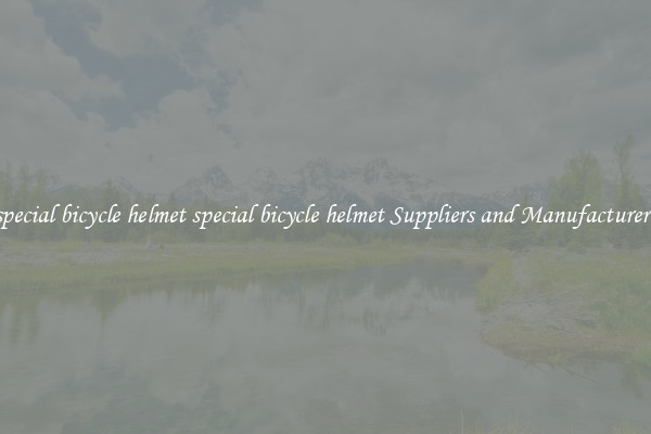special bicycle helmet special bicycle helmet Suppliers and Manufacturers