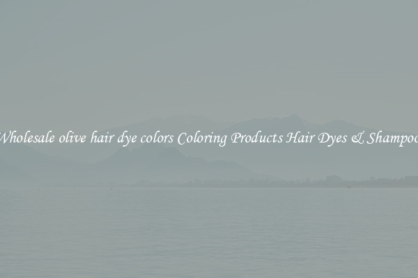 Wholesale olive hair dye colors Coloring Products Hair Dyes & Shampoos