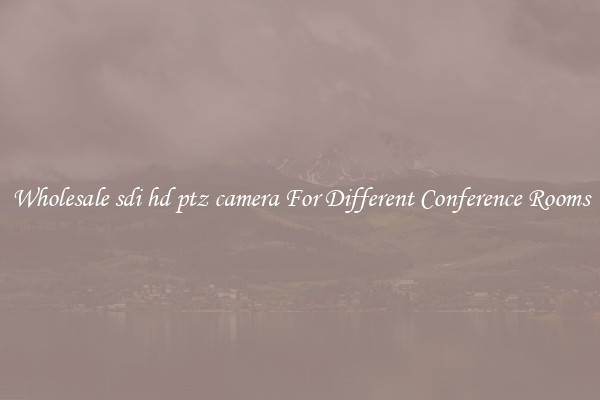 Wholesale sdi hd ptz camera For Different Conference Rooms