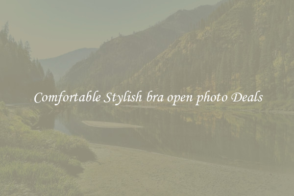 Comfortable Stylish bra open photo Deals